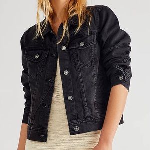 Free People Rumors Denim Jacket